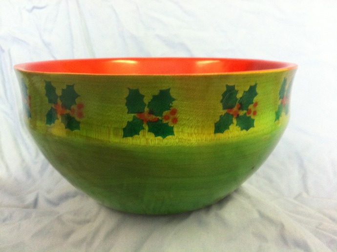 Original Maple bowl photograph from Four B’s Farm, 9 × 4 in