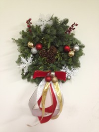 Original Four B’s Farm Noble fir wreath photograph
